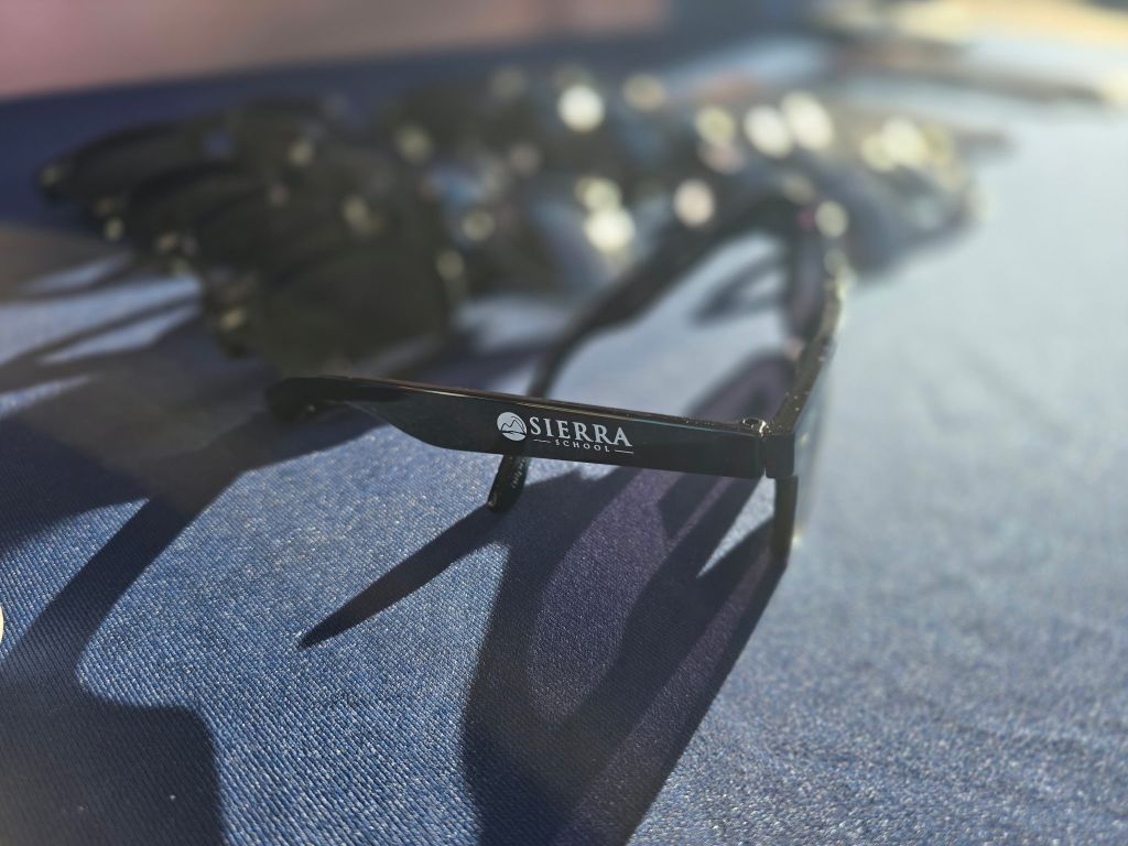 Sierra Schools of Arizona sun glasses at YES Day Walk for Autism resource fair