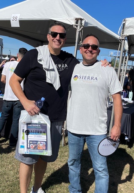 SESI Arizona Regional Director and Sierra School of Gilbert Director celebrating SARRC's Yes Day 2025