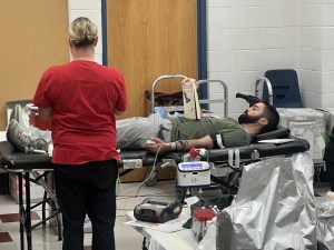 American Red Cross partnership with Excel Academy Central blood drive volunteers
