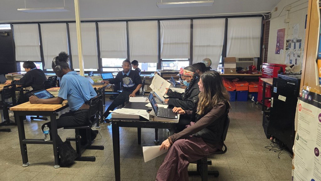 Behavior specialist supporting students with academic and behavioral needs