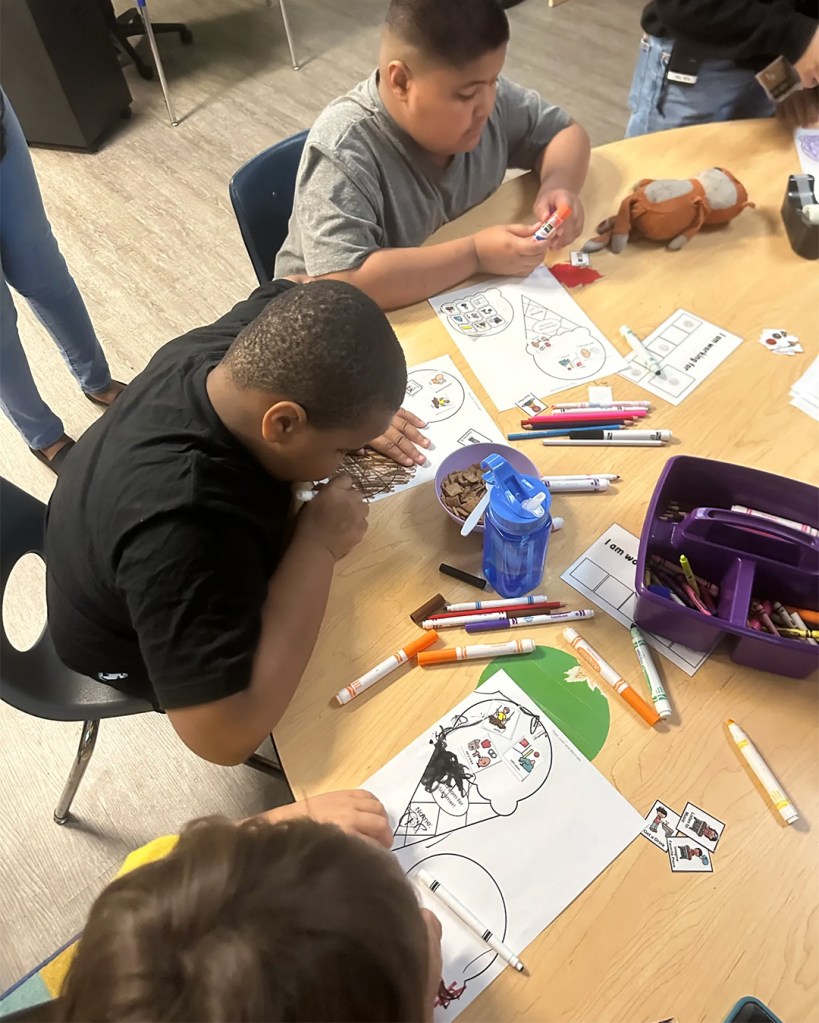 Extended School Year services coloring activities