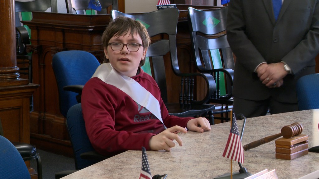 Los alumnos de la Graham Academy fueron nombrados líderes honorarios de la ciudad por un día en el Ayuntamiento.