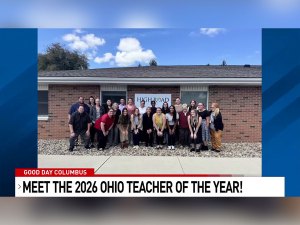 Un profesor de la High Road School de Bucyrus, finalista de un premio nacional