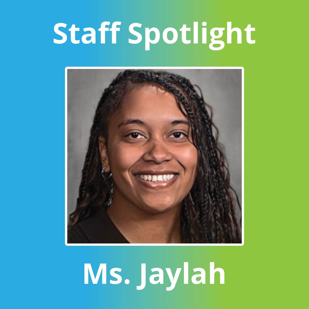 Professional headshot of Ms. Jaylah, April Staff of the Month at High Road School of Bucyrus