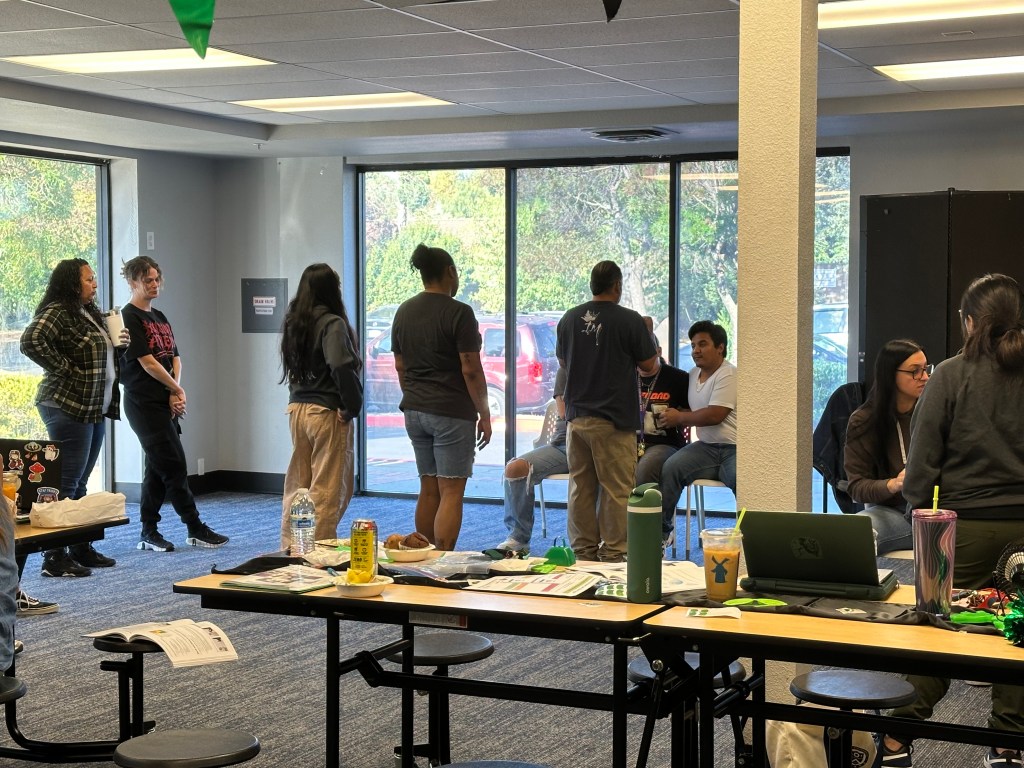 Sierra School of Solano County staff connect and collaborate during new school year training activities.