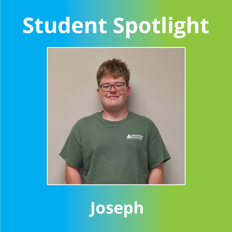 High Road School of York senior Joseph Klyeman, accepted into an automotive technology program.