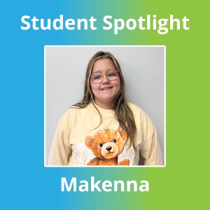 La historia de éxito de Makenna como alumna en la High Road School de Mt. Healthy