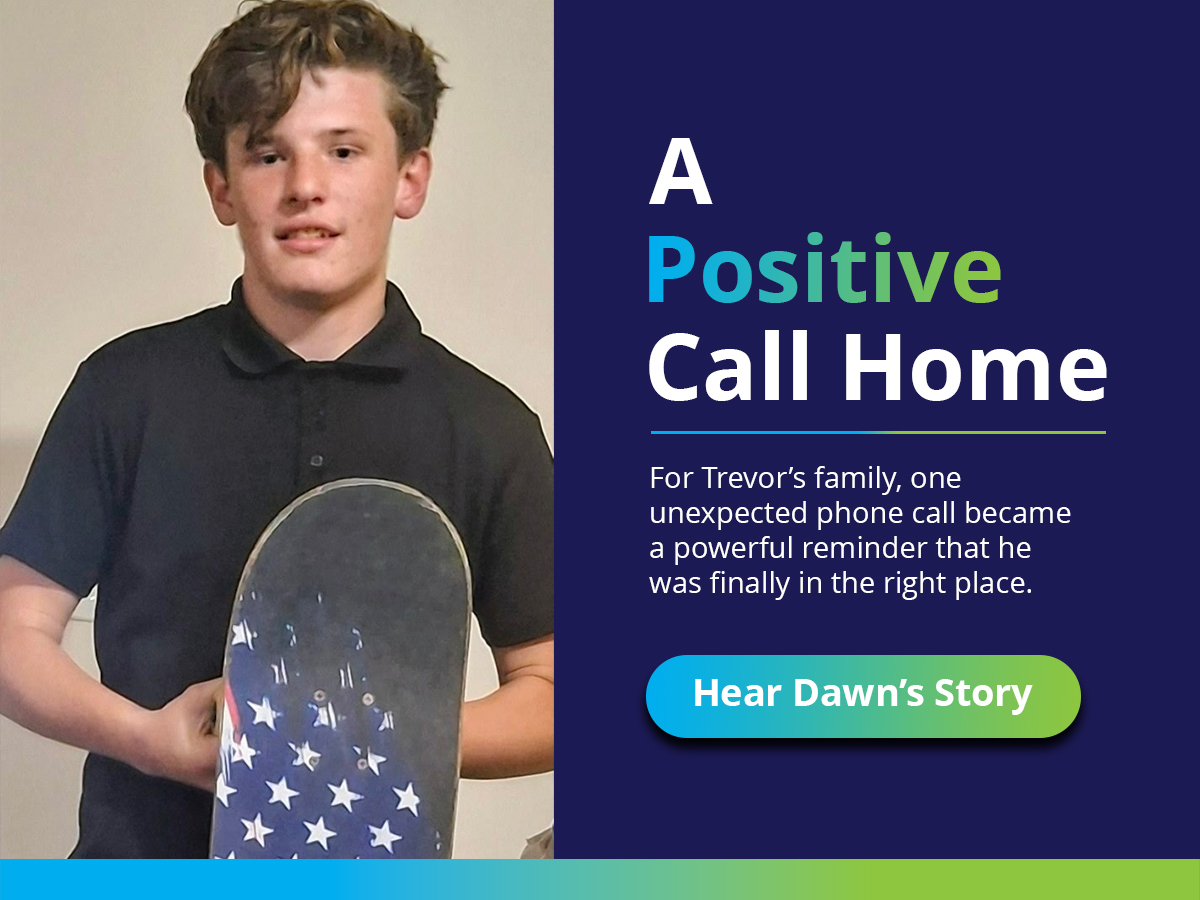 Trevor with skateboard