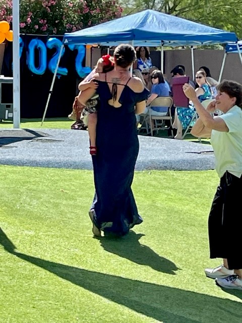 Ms. Juju at Sierra Academy of Scottsdale Kinder Promotion Ceremony - Photo 1