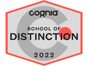 Cognia Schools of Distinction Badge 2022