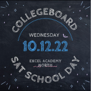 Students taking the SAT at Excel Academy