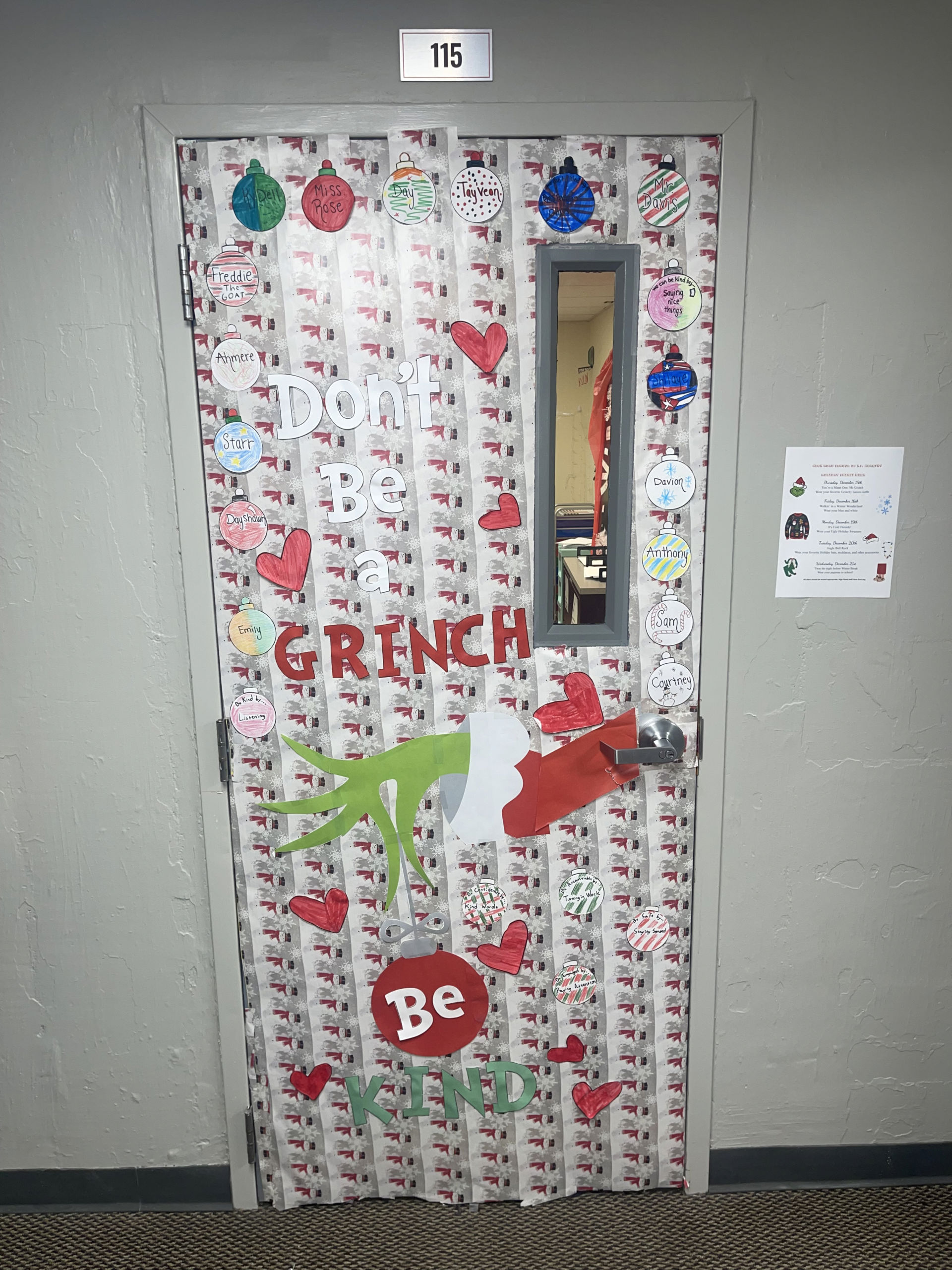 Christmas Door Decoration - Door 2