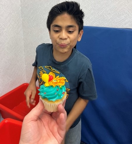 Birthday celebration at Sierra School at Allen