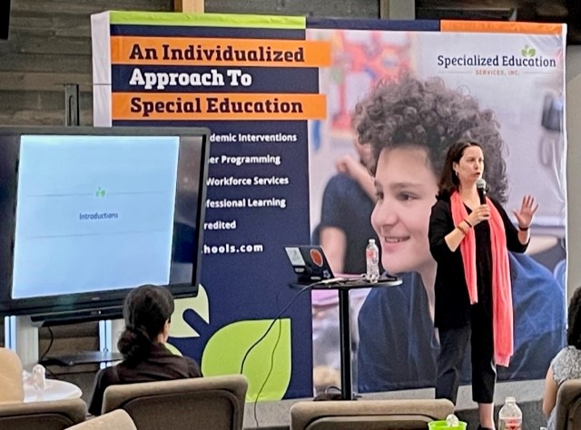 Discussion during the Professional Development event