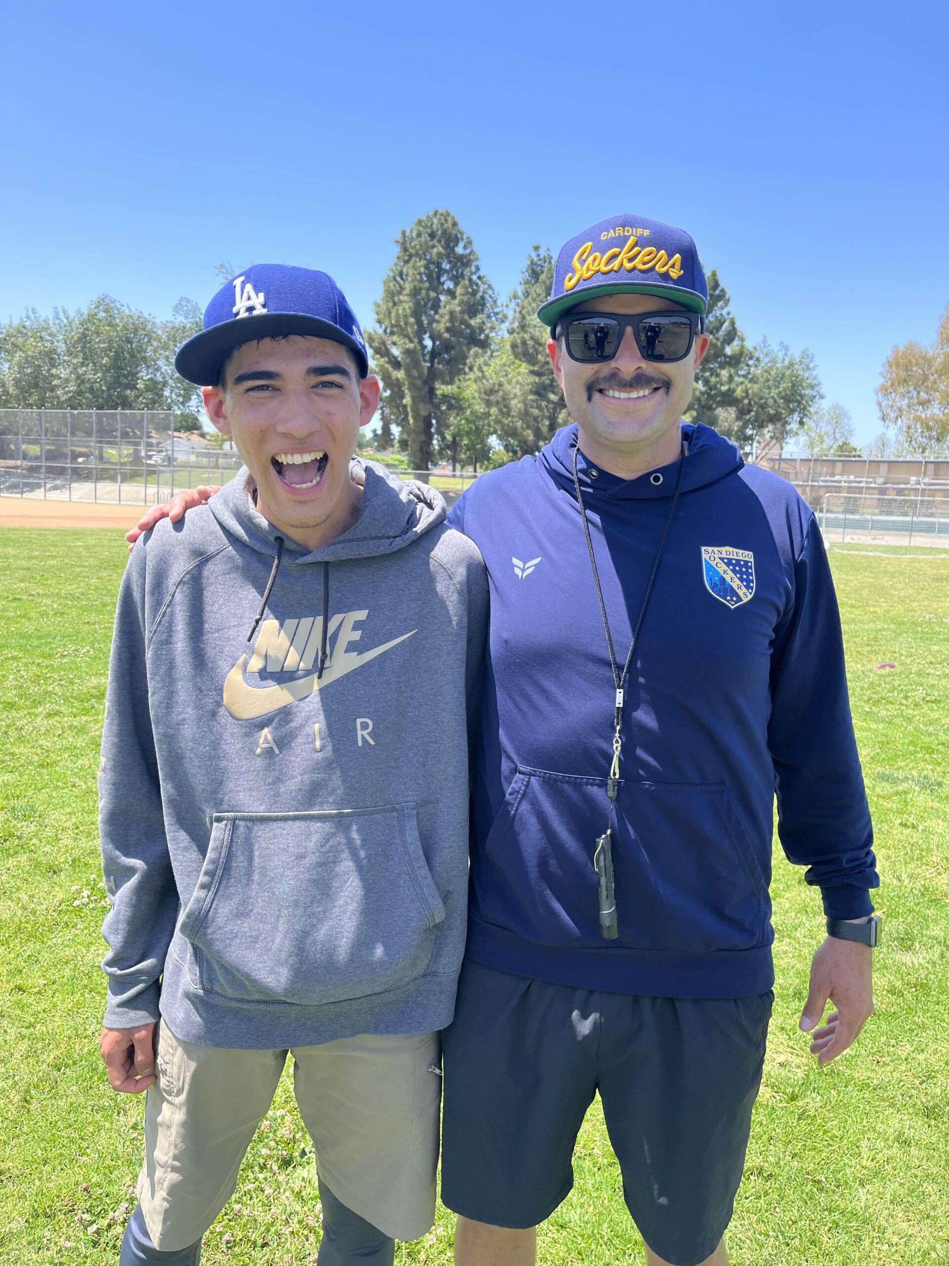 San Diego Sockers legend Kraig Chiles running a soccer clinic - Image 1