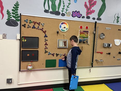 Sensory room at Sierra with swings and trampolines - Image 1