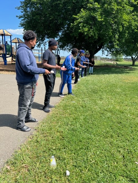 Students participating in the egg races - Photo 3