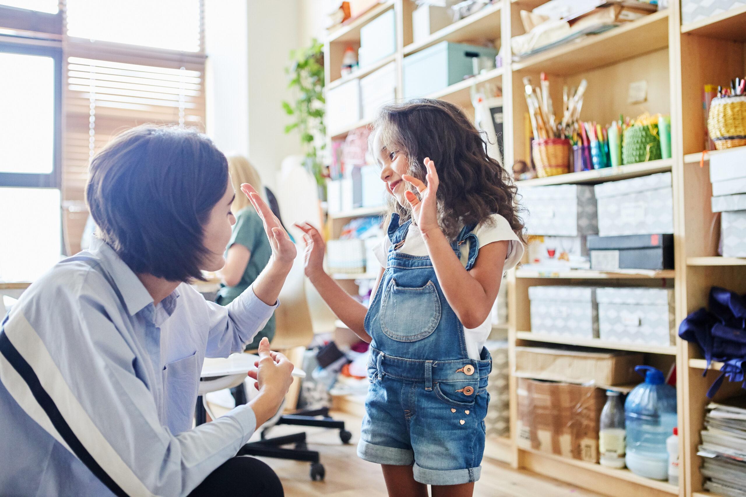 SESI’s Behavior Tip of the Month Building Relationships student with staff