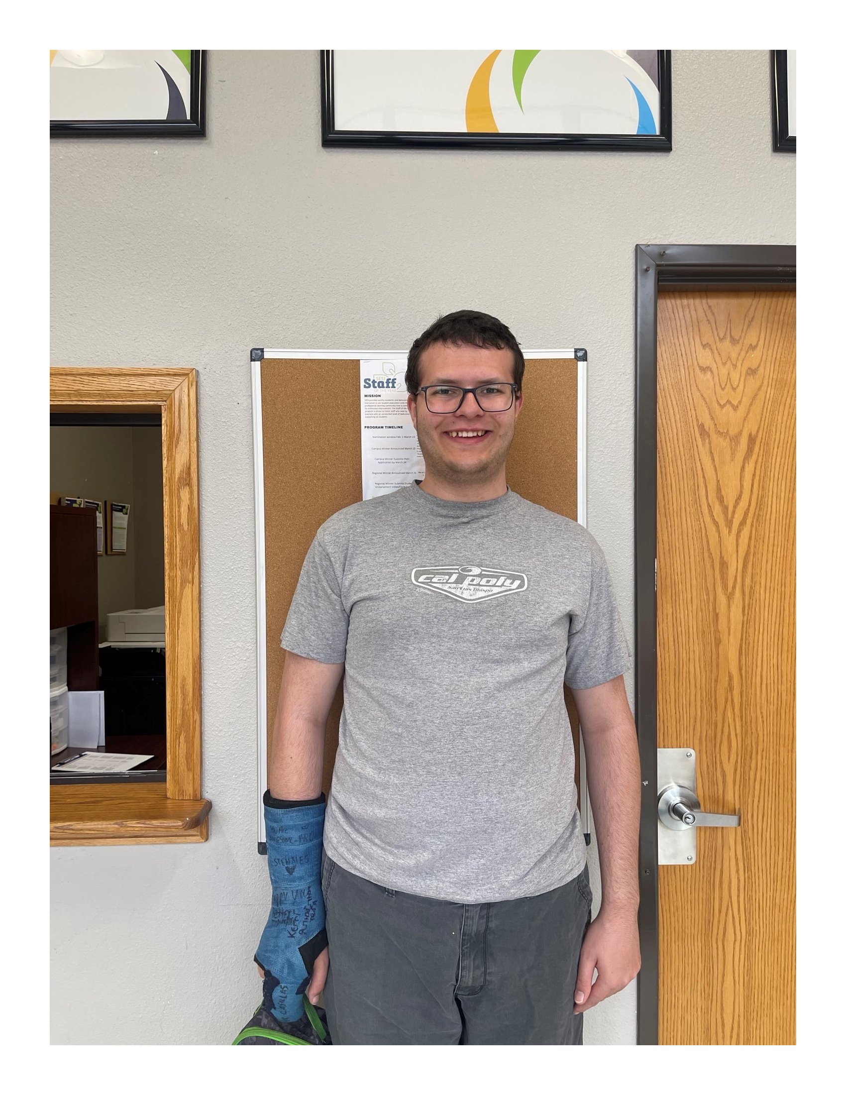 Senior selfie - Tyler