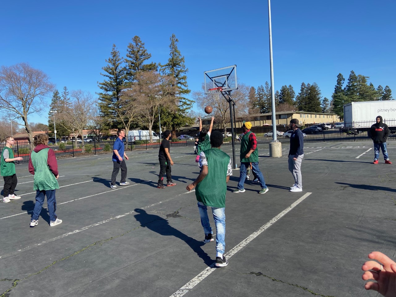 Students vs Staff Game Photo 5