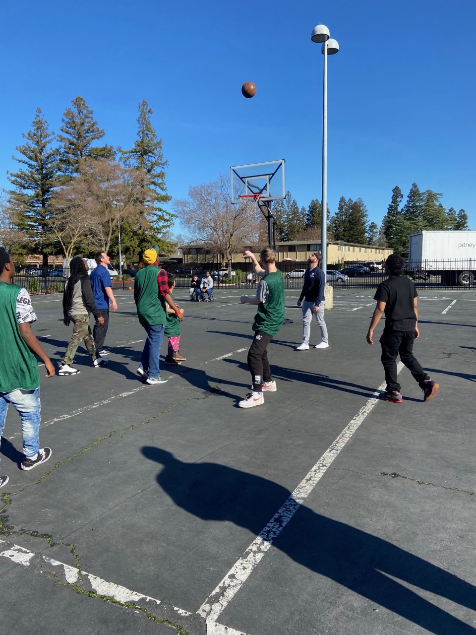 Students vs Staff Game Photo 3